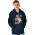 thumbnail image 1 of Dennis The Menace Just Misunderstood Zip Up Hoodie Men's Women's Brisco Brands S, 1 of 6