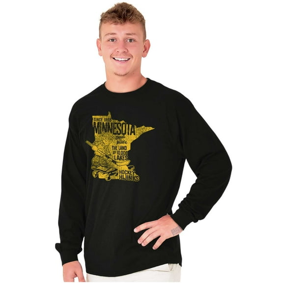 Dennis The Menace Minnesota State Long Sleeve TShirt Men Women Brisco Brands S