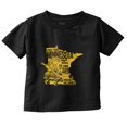 thumbnail image 1 of Dennis The Menace Minnesota State Toddler Boy Girl T Shirt Infant Toddler Brisco Brands 5T, 1 of 1