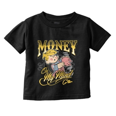 Dennis The Menace Money On My Mind Toddler Boy Girl T Shirt Infant Toddler Brisco Brands 6M