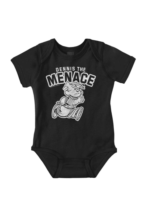 Dennis The Menace Newspaper Comic Romper Boys or Girls Infant Baby Brisco Brands 6M