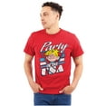 thumbnail image 1 of Dennis The Menace Party in the USA Unisex Plus Size Graphic Tee Brisco Brands 2X, 1 of 5