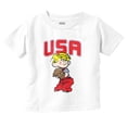 thumbnail image 1 of Dennis The Menace USA Baseball Toddler Boy Girl T Shirt Infant Toddler Brisco Brands 6M, 1 of 1