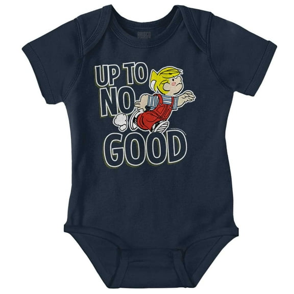Dennis The Menace Up To No Good Bodysuit Jumper Boys Infant Baby Brisco Brands 12M