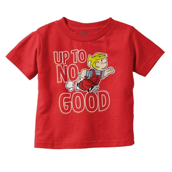 Dennis The Menace Up To No Good Youth T Shirt Tee Boys Infant Toddler Brisco Brands 2T
