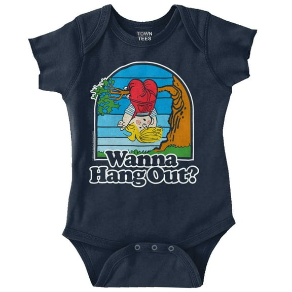 Dennis The Menace Wanna Hang Out Romper Boys or Girls Infant Baby Brisco Brands 24M