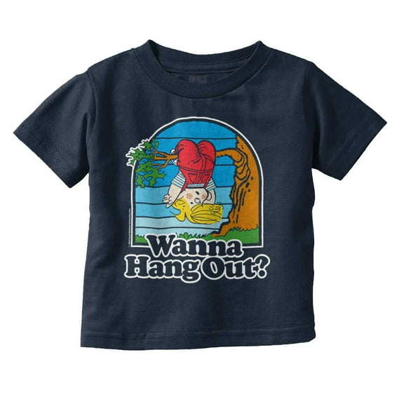 Dennis The Menace Wanna Hang Out Toddler Boy Girl T Shirt Infant Toddler Brisco Brands 2T