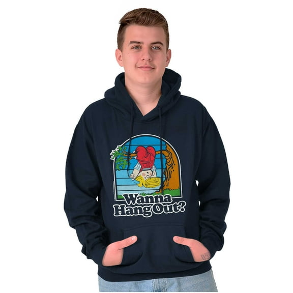 Dennis The Menace Wanna Hang Out Unisex Plus Size Hoodie Brisco Brands 3X
