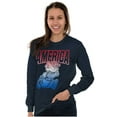 thumbnail image 1 of Dennis the Menace American Patriot Long Sleeve TShirt Men Women Brisco Brands X, 1 of 6