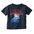 thumbnail image 1 of Dennis the Menace American Patriot Toddler Boy Girl T Shirt Infant Toddler Brisco Brands 4T, 1 of 6
