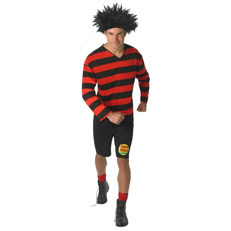 Dennis The Menace Mens Beano Cartoon Suit Dennis The Menace Mens Beano Cartoon Suit