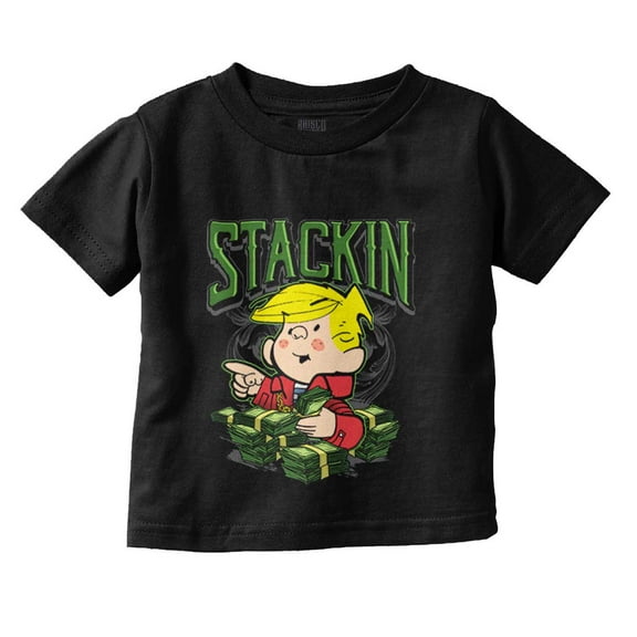 Dennis the Menace Stackin Money Youth T Shirt Tee Boys Infant Toddler Brisco Brands 18M