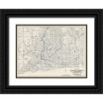 thumbnail image 1 of Denny 14x11 Black Ornate Wood Framed with Double Matting Museum Art Print Titled - Shasta California - Denny 1904, 1 of 4