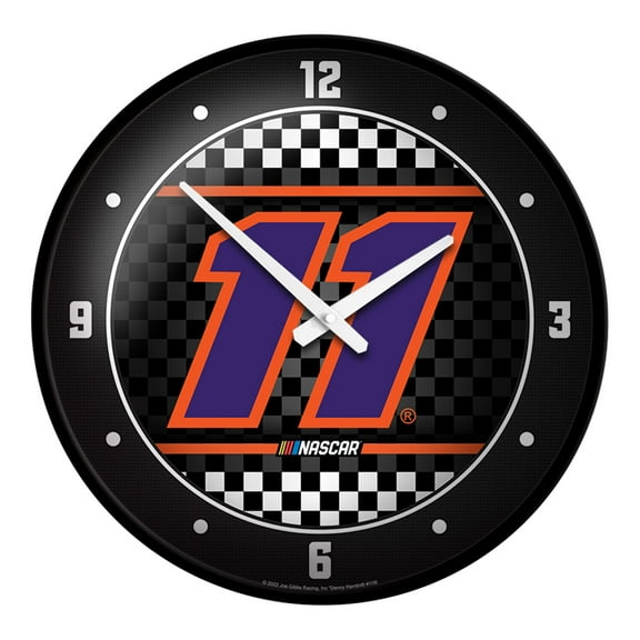 Denny Hamlin 17.5" Modern Disc Wall Clock