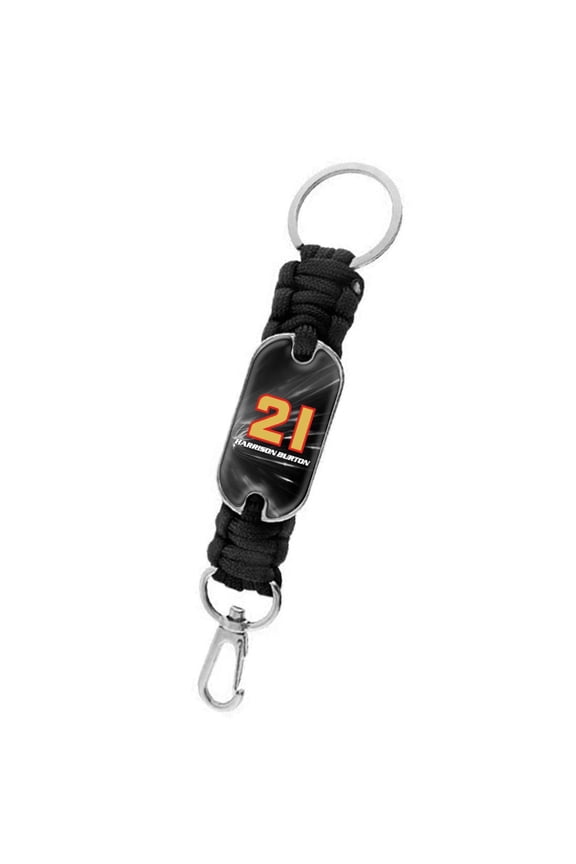 Harrison Burton ColorDome Paracord Keychain