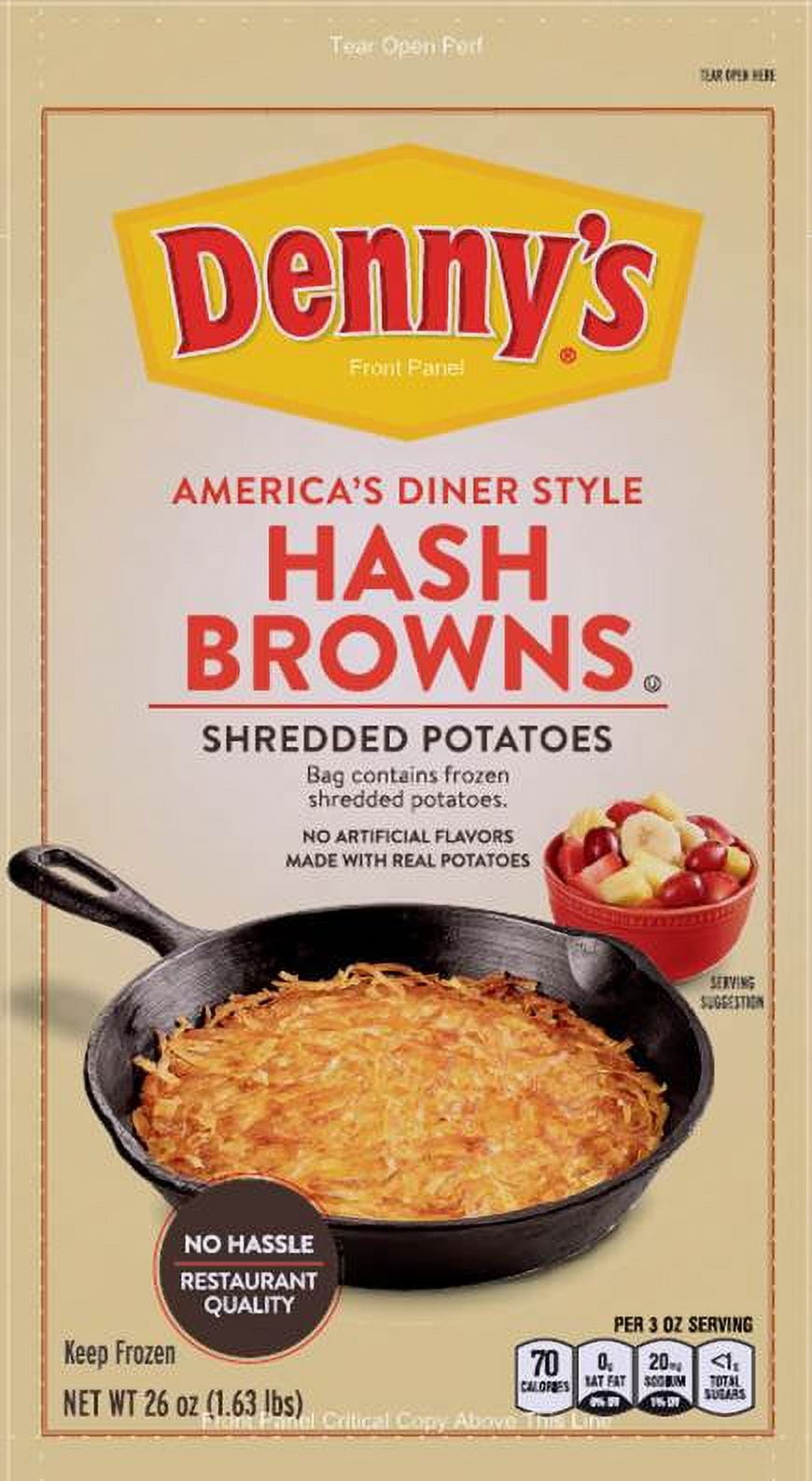 Denny's Shredded Hash Browns