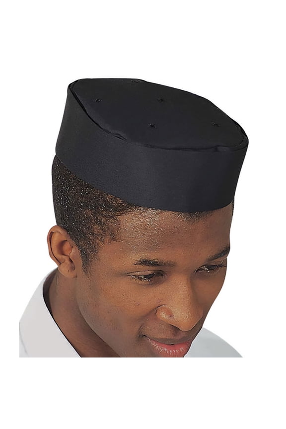 Dennys Adult Double Band Chef Skull Cap