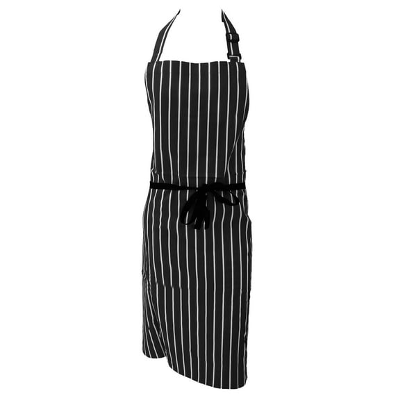 Dennys Cotton Striped Workwear Butchers Apron