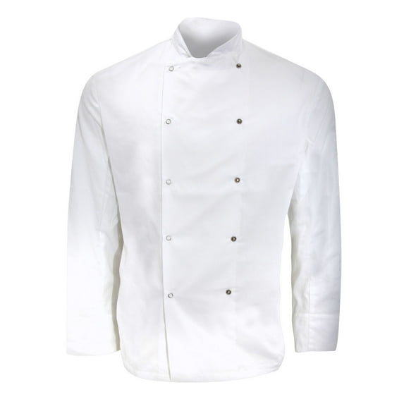 Dennys Mens Long Sleeve Chefs Jacket / Chefswear
