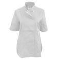 thumbnail image 1 of Dennys Womens Short Sleeve Fitted Chef Jacket, 1 of 4