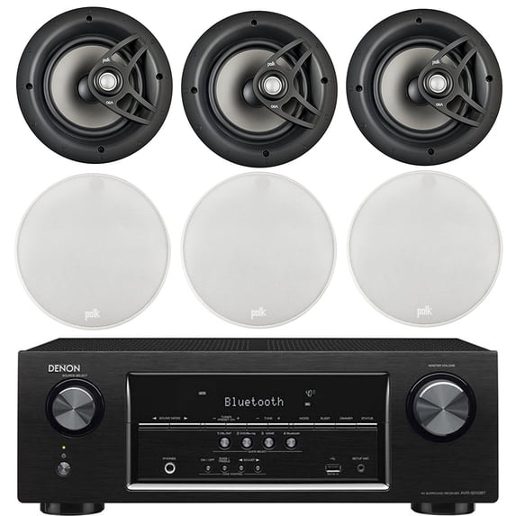 Denon 5.2 Channel 700-Watt Full 4K Ultra HD Bluetooth AV Home Theater ...