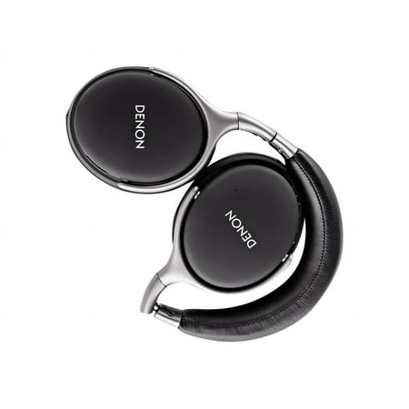 Denon Electronics - Wireless Noise-Cancelling Headphones, Up to 20 hours of Bluetooth and Noise Cancelling - Black