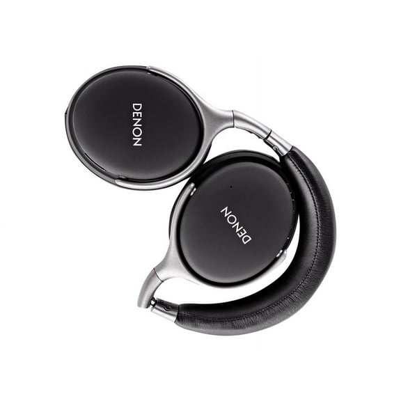 Denon AH-GC30 - Headphones with mic - full size - Bluetooth - wireless - active noise canceling - black