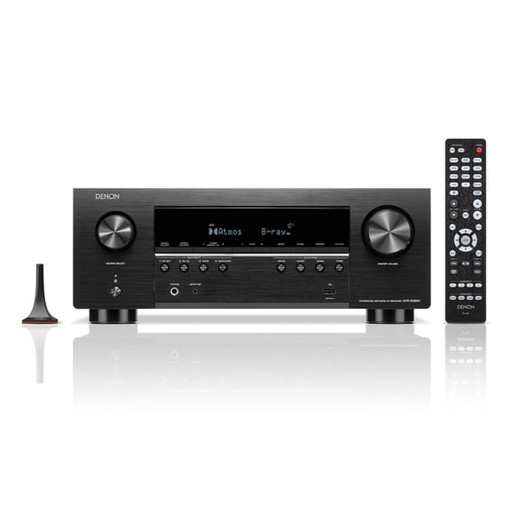 Denon AVR-S980H 7.2 Channel 8K Home Theater Receiver with Dolby Atmos & HEOS Built-In