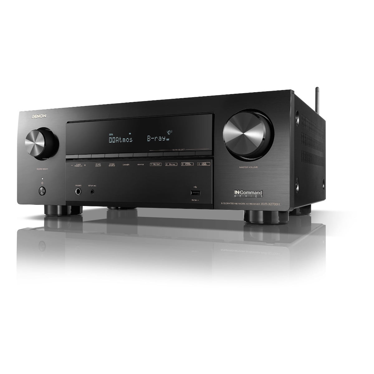 Denon AVRX2700H 7.2Channel 8K Ultra HD Home Theater Receiver with 3D
