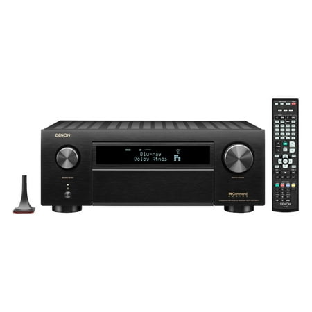 Denon - AVR-X6700H 8K Ultra HD 11.2 Channel (140 Watt X 11) AV Receiver - 3D Audio & Video, Built for Gaming - Black