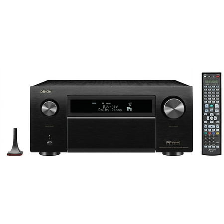 Denon AVR-X8500H Flagship Receiver - 8 HDMI In /3 Out, 13.2 Channel 150 W/Ch | Dolby Surround Sound | Streaming + HEOS - Black