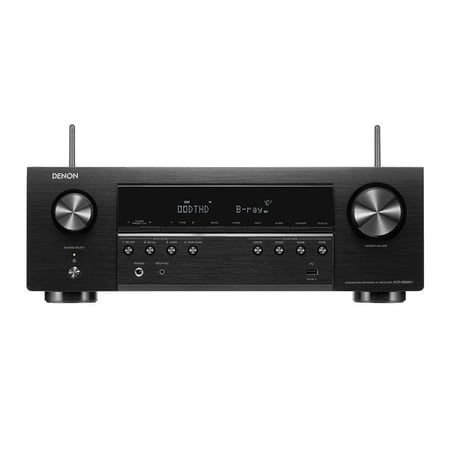 Denon AVRS660H 5.2 Channel 8K Home Theater Receiver with 3D Audio - Dolby TrueHD, DTS:HD Master, Bluetooth, Wireless Streaming, and HEOS Built-in