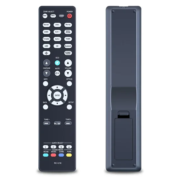 Denon Compatible Audio Controller RC-1218 for AV Receiver AVR-S730H AVR-X3400H AVR-X2400H AVR-S930H