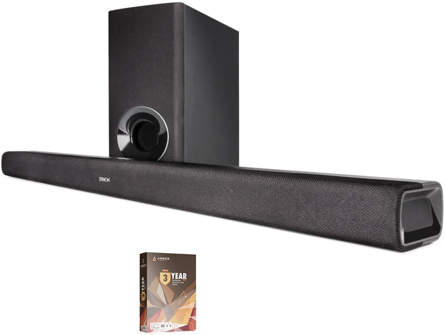 Denon DHT-S316 Bluetooth Sound Bar and Subwoofer and 3 Year Amber ...