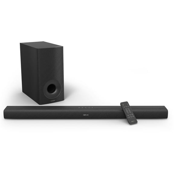 Denon DHT-S316 Indoor Wireless 2.1-Channel Dolby Digital 36" Sound Bar, Black