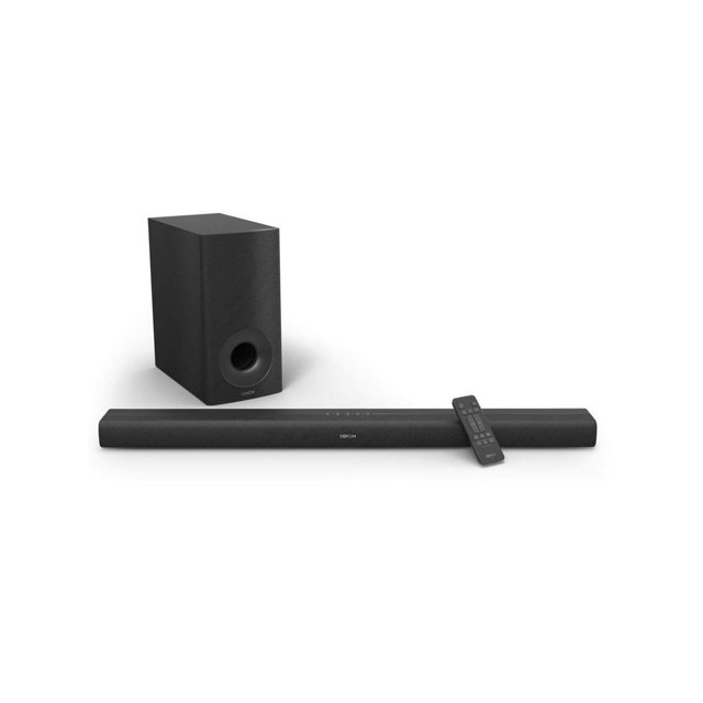 Denon DHTS316 Slim Home Theater Sound Bar with Wireless Subwoofer