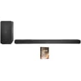 thumbnail image 1 of Denon DHT-S517 3.1.2 Dolby Atmos Soundbar with Wireless Subwoofer and 3 Year Amber Protection Plan (2022), 1 of 9