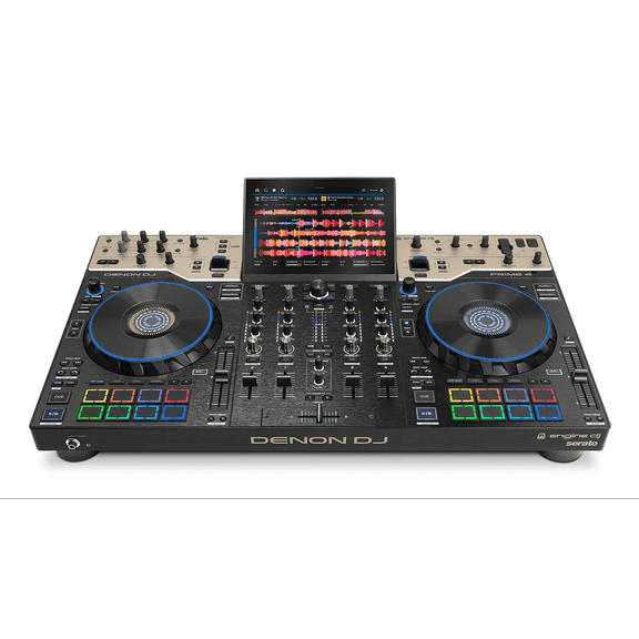 Denon DJ PRIME 4 G2 4-Channel Standalone DJ Controller with Stems & 8" Jog Wheels