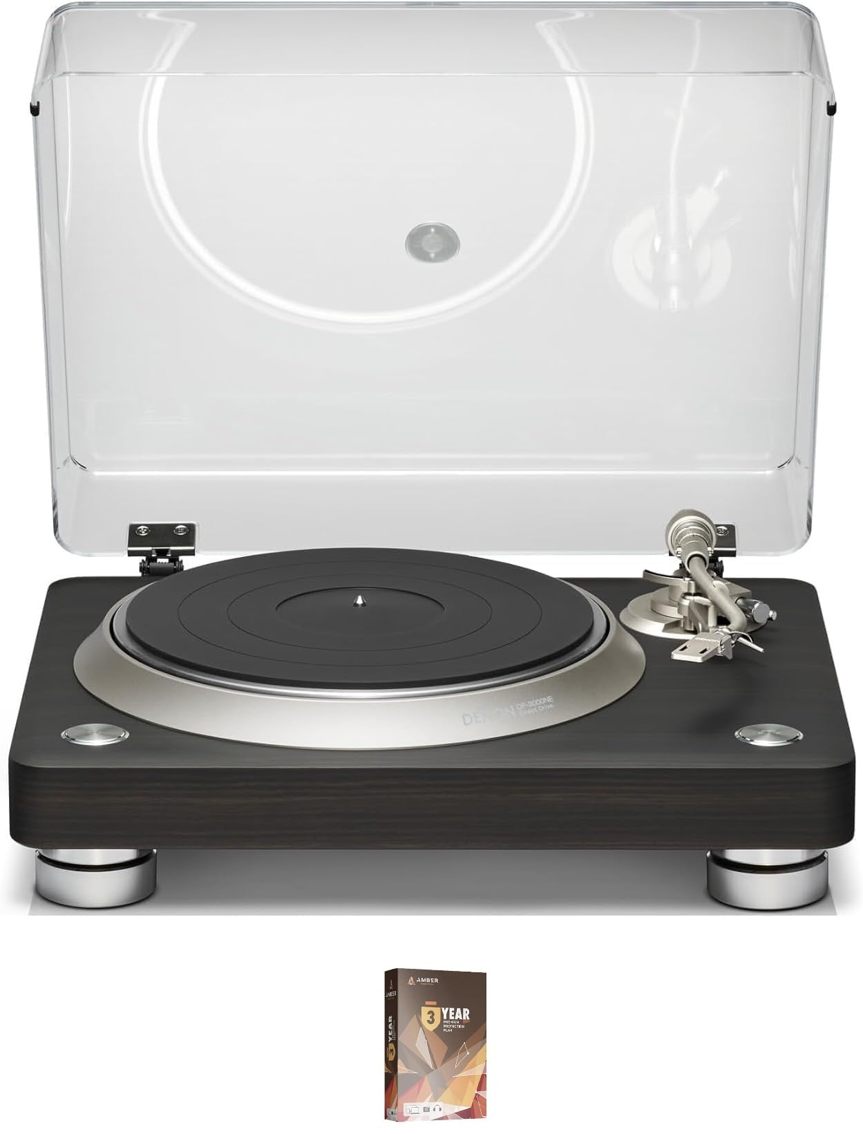 Denon DP-300F External Design Fully Automatic Turntable with
