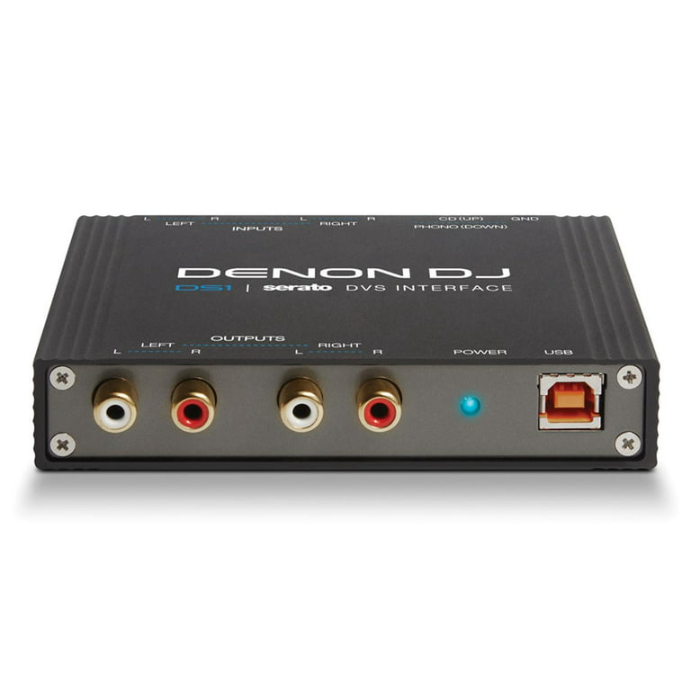 Denon DS1 4-channel USB Audio Interface for Serato DJ/DVS