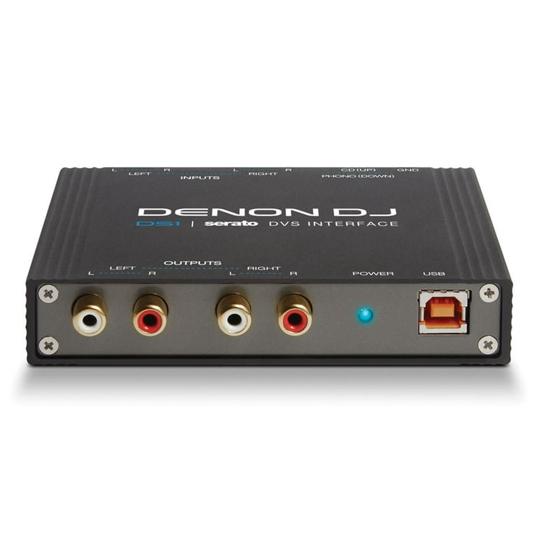 Denon DS1 4-channel USB Audio Interface for Serato DJ/DVS