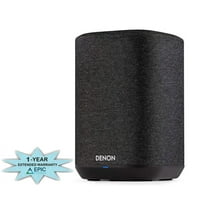 Denon Home 150 Black Built In Heos Wireless Bluetooth Speaker with an Additional 1 Year Coverage by Epic Protect (2020)