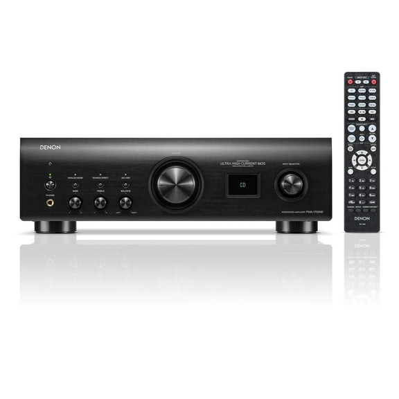 Denon PMA-1700NE Integrated Amplifier with 140W Power per Channel (Black)