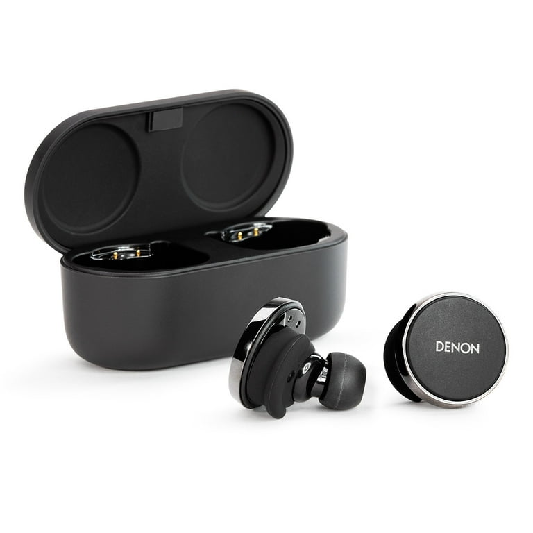 Denon PerL Pro True Earbuds Audio, and Cancellation, Acoustic Wireless Spatial Active with Adaptive Technology Noise