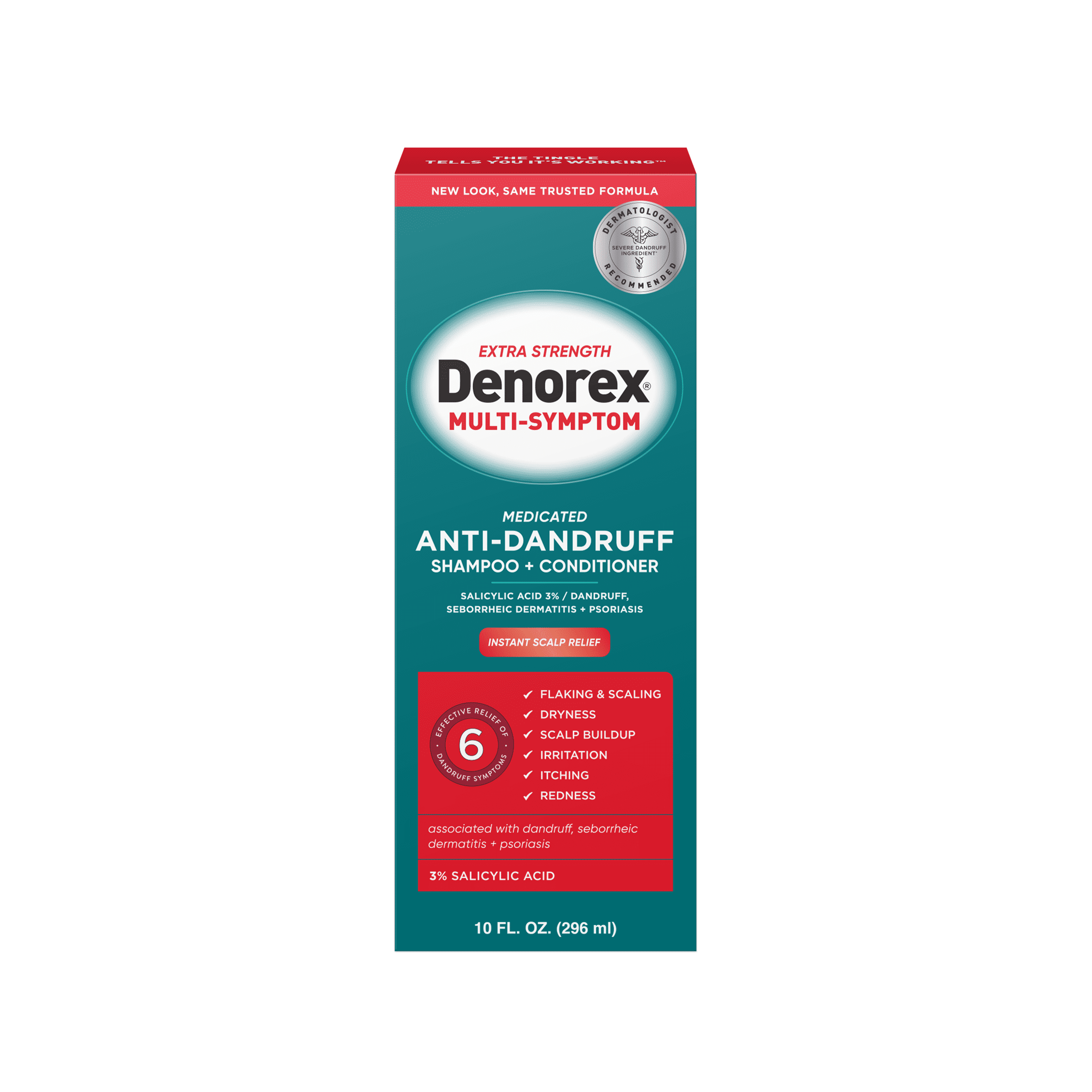 Denorex Extra Strength Medicated Dandruff Shampoo Conditioner 10