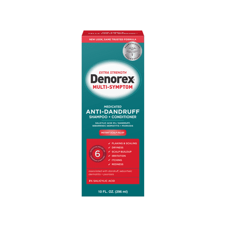 Denorex Extra Strength Medicated Dandruff Shampoo and Conditioner, 10 fl oz