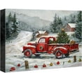 thumbnail image 1 of Denozer Large Christmas Wall Art - Santa Wall Art, Christmas Canvas, Winter Wall Art, Christmas Pictures, Christmas Poster - 18x12 inches, 1 of 8