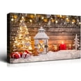 thumbnail image 1 of Denozer Large Christmas Wall Art - Santa Wall Art, Christmas Canvas, Winter Wall Art, Christmas Pictures, Christmas Poster - 18x12 inches, 1 of 8