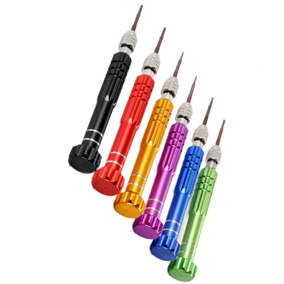 Dense 6 Part Screwdriver Set Not Slip Handle Meet Levelhead for Mobile PC Repair
