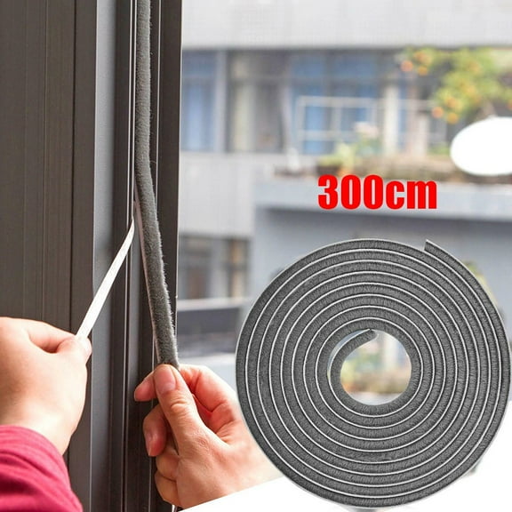 Dense And Tidy Fur Sealing Strip 1 Pcs Brand New Dust-proof High Quality Noise Insulation Well Sealing Ability
